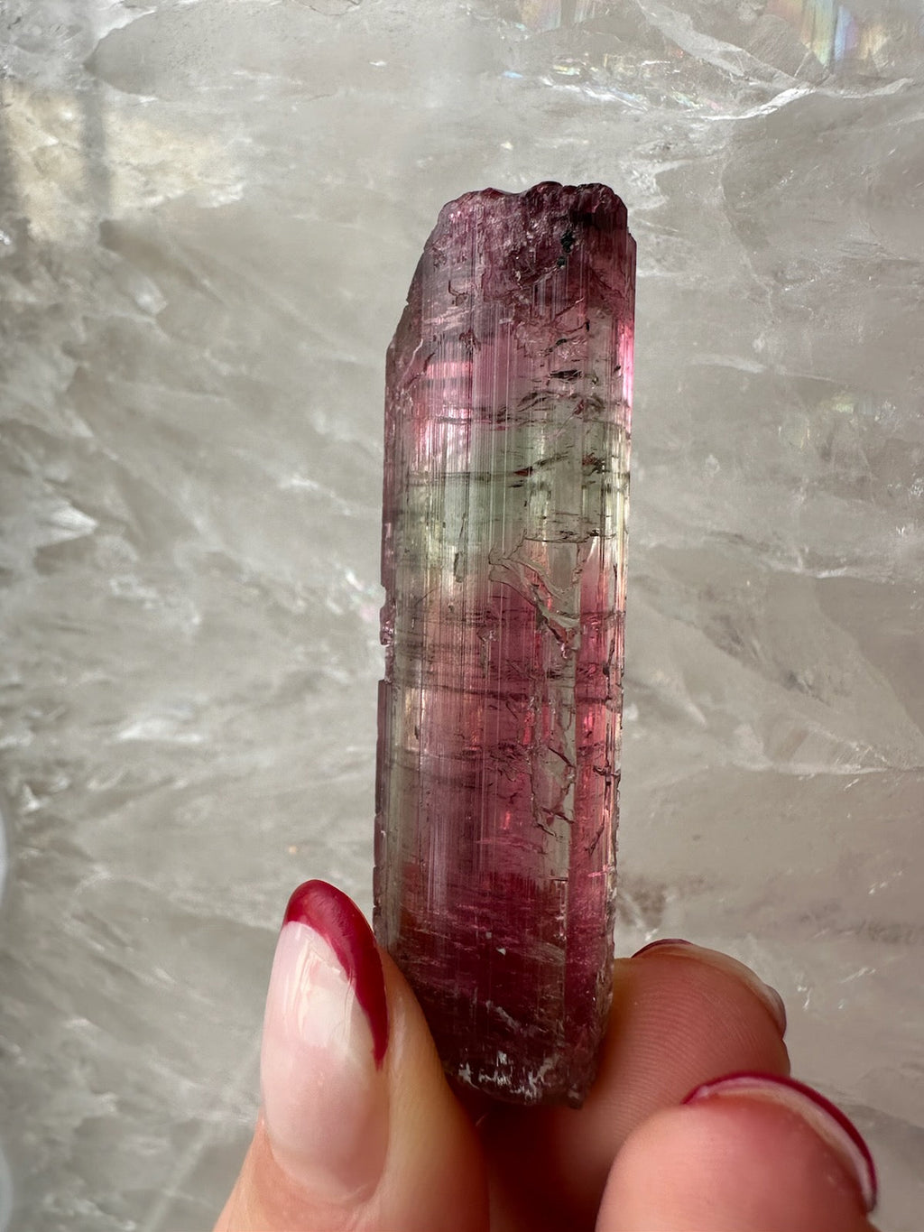 Watermelon Tourmaline from Brazil | Minerals | Wiccan Center