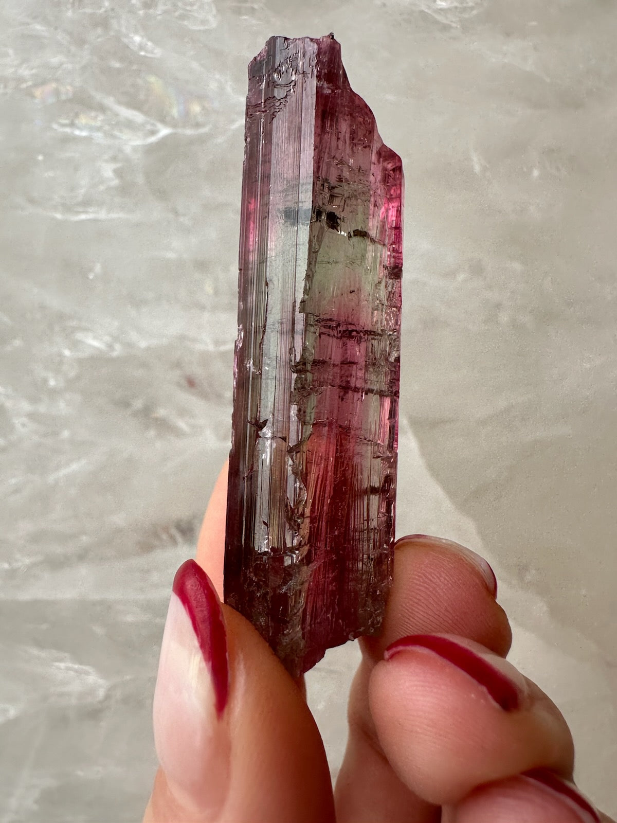 Watermelon Tourmaline from Brazil | Minerals | Wiccan Center