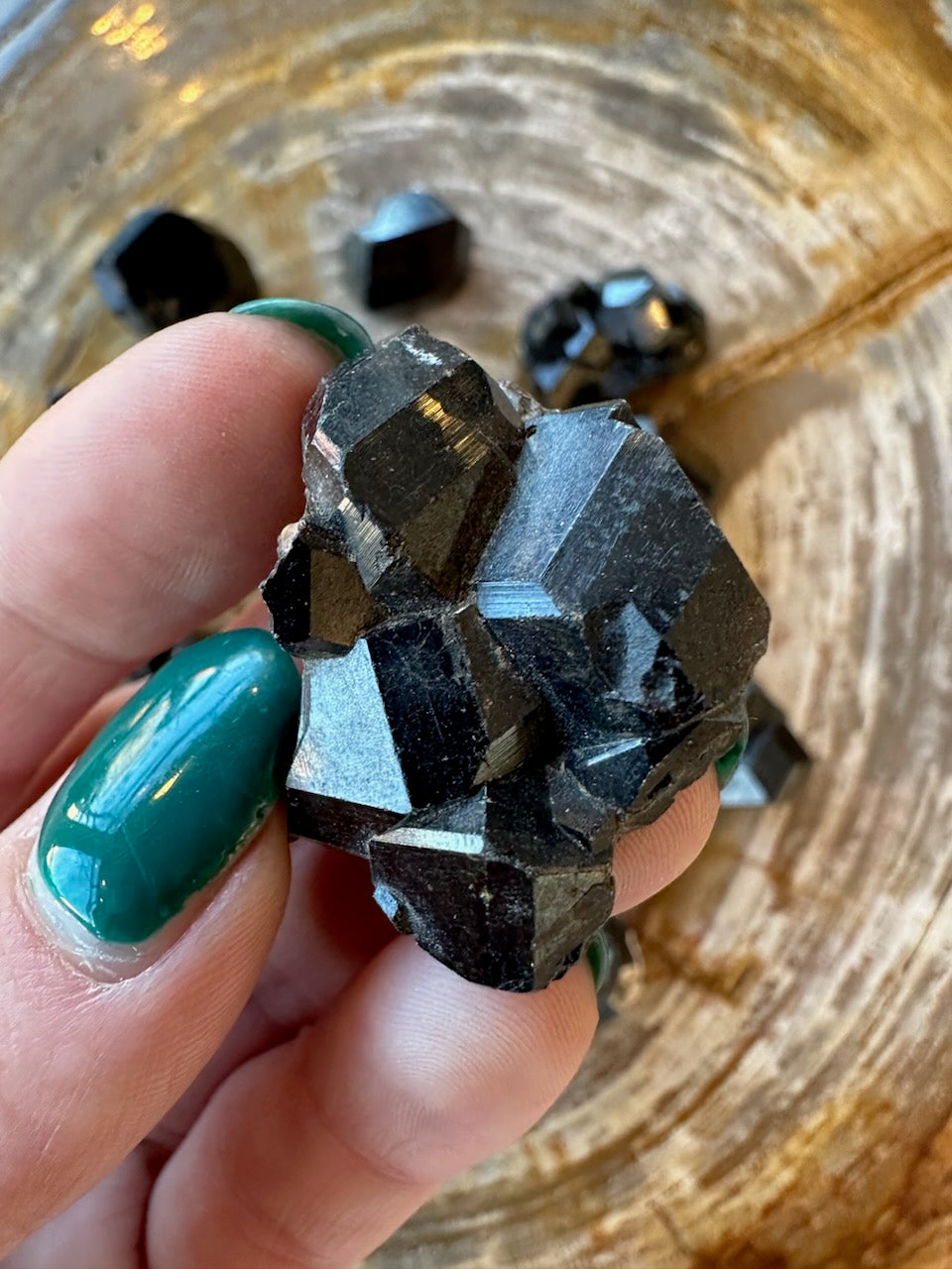 Melanite Garnet (SM) from Kayes Region, Mali, Africa | Minerals | Wiccan Center