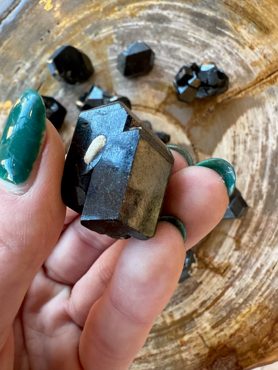 Melanite Garnet (SM) from Kayes Region, Mali, Africa | Minerals | Wiccan Center