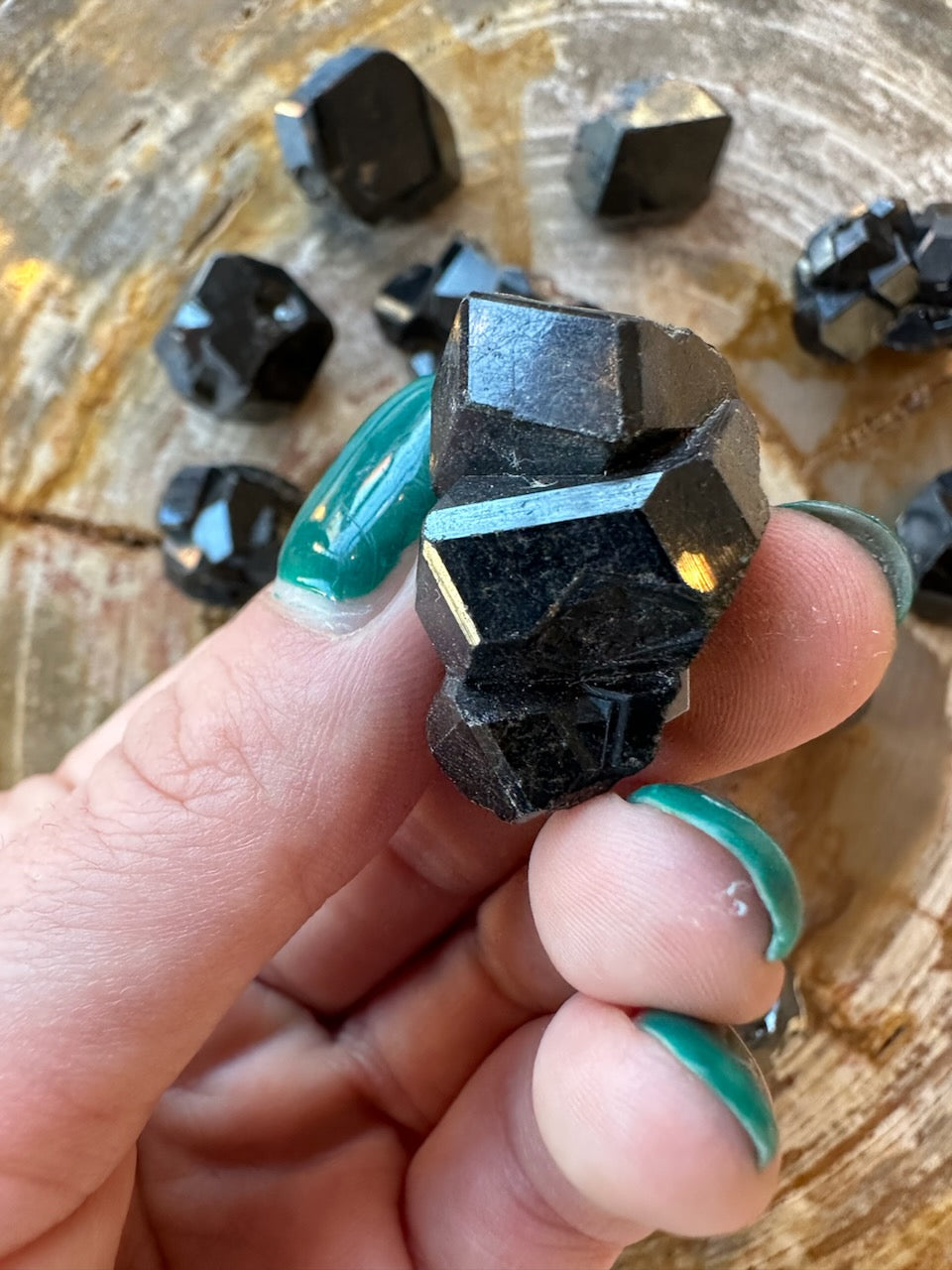 Melanite Garnet (SM) from Kayes Region, Mali, Africa | Minerals | Wiccan Center