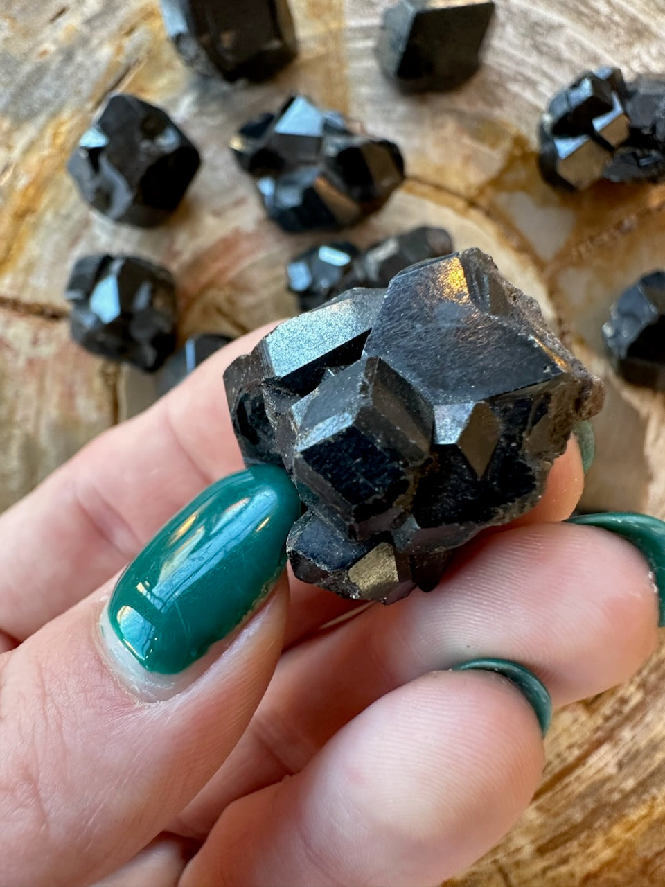 Melanite Garnet (SM) from Kayes Region, Mali, Africa | Minerals | Wiccan Center