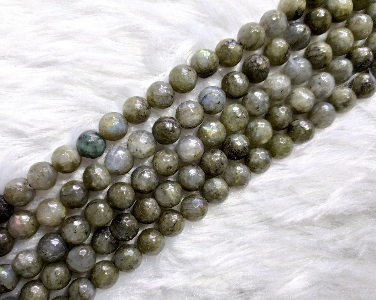 Labradorite Faceted Beads, Crystal Beads for Jewelry. | | Wiccan Center