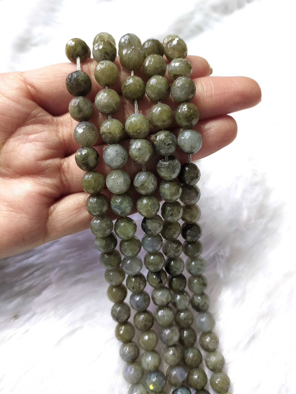 Labradorite Faceted Beads, Crystal Beads for Jewelry. | | Wiccan Center