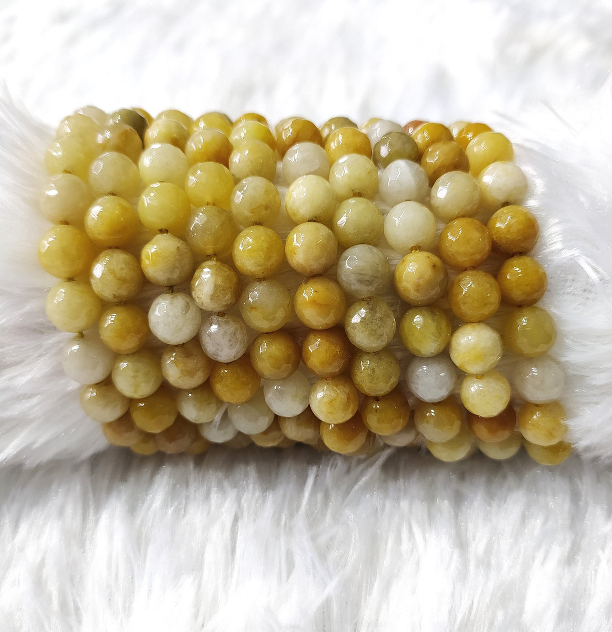 Yellow Aventurine Faceted Beads, Crystal Beads for Jewelry.