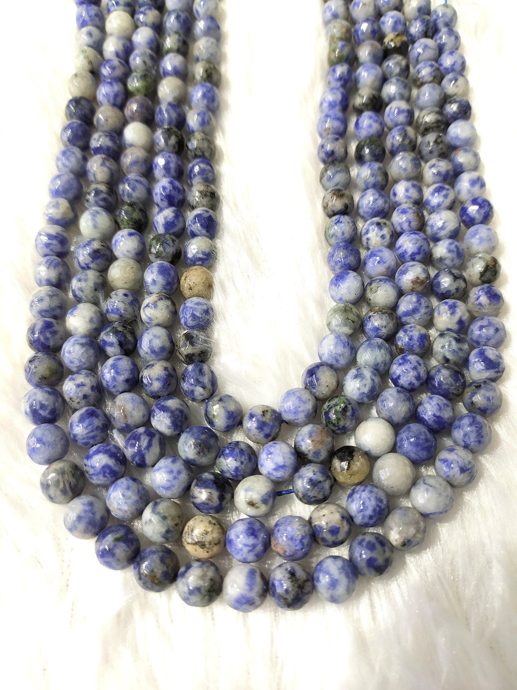 Sodalite Faceted Beads, Crystal Beads for Jewelry. | | Wiccan Center