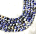 Sodalite Faceted Beads, Crystal Beads for Jewelry. | | Wiccan Center
