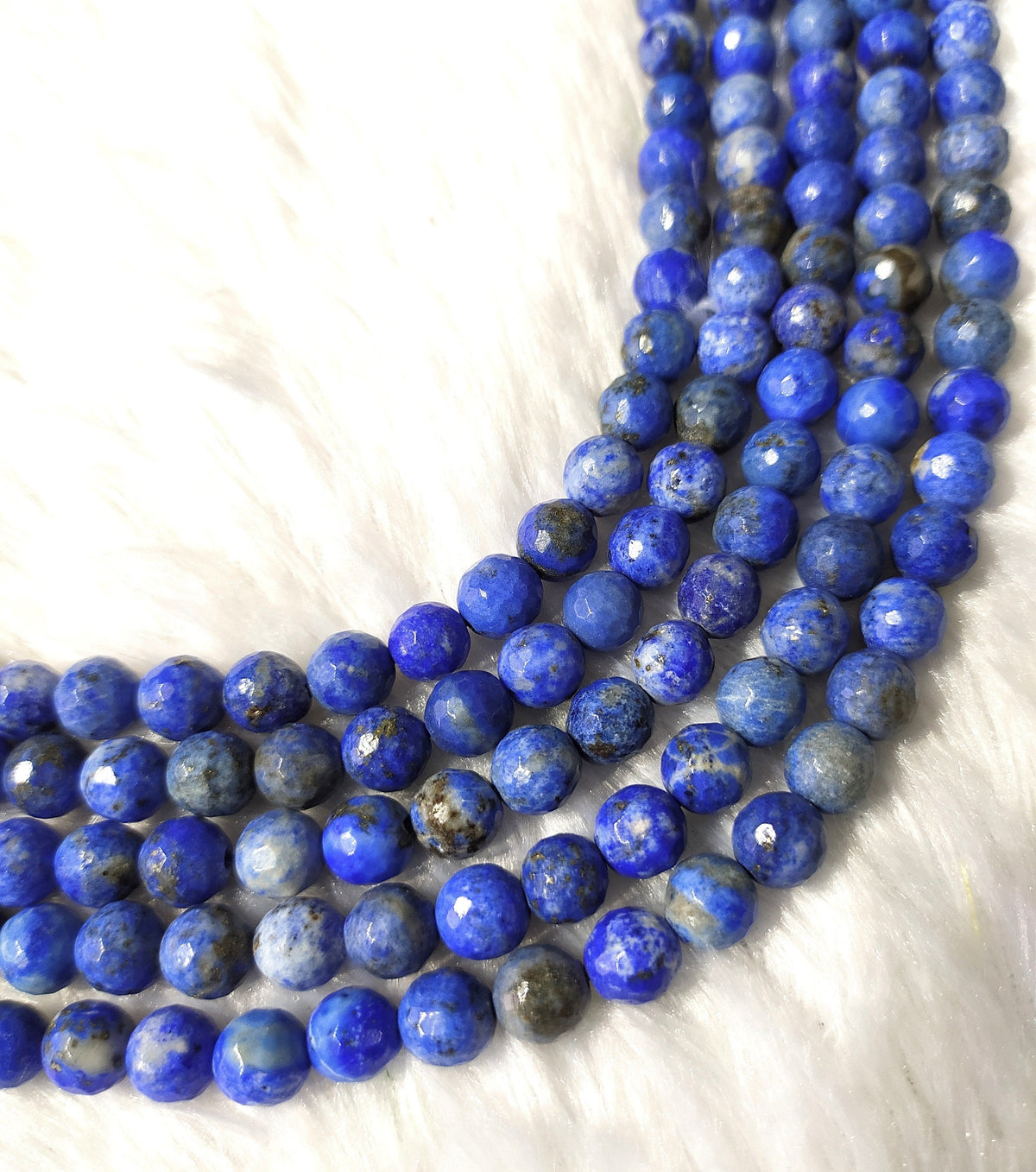 Lapis Lazuli Faceted Beads, Crystal Beads for Jewelry. | | Wiccan Center