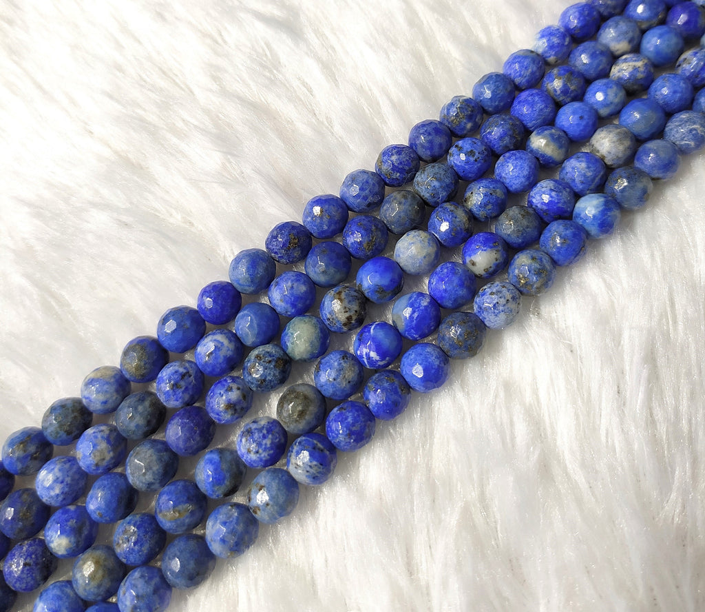 Lapis Lazuli Faceted Beads, Crystal Beads for Jewelry. | | Wiccan Center