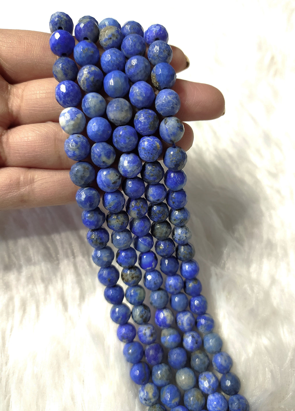 Lapis Lazuli Faceted Beads, Crystal Beads for Jewelry. | | Wiccan Center