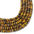Tiger eye Rondelle Beads, Crystal Beads for Jewelry. | | Wiccan Center