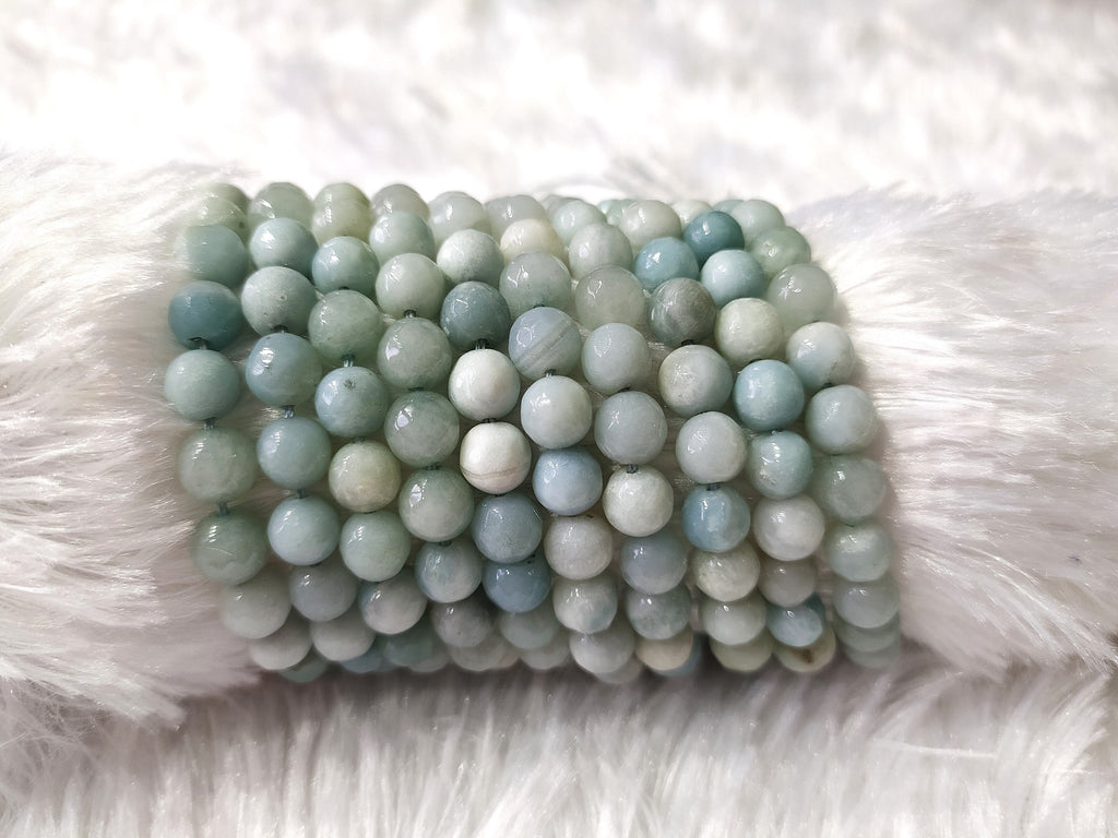 Amazonite Faceted Beads, Crystal Beads for Jewelry