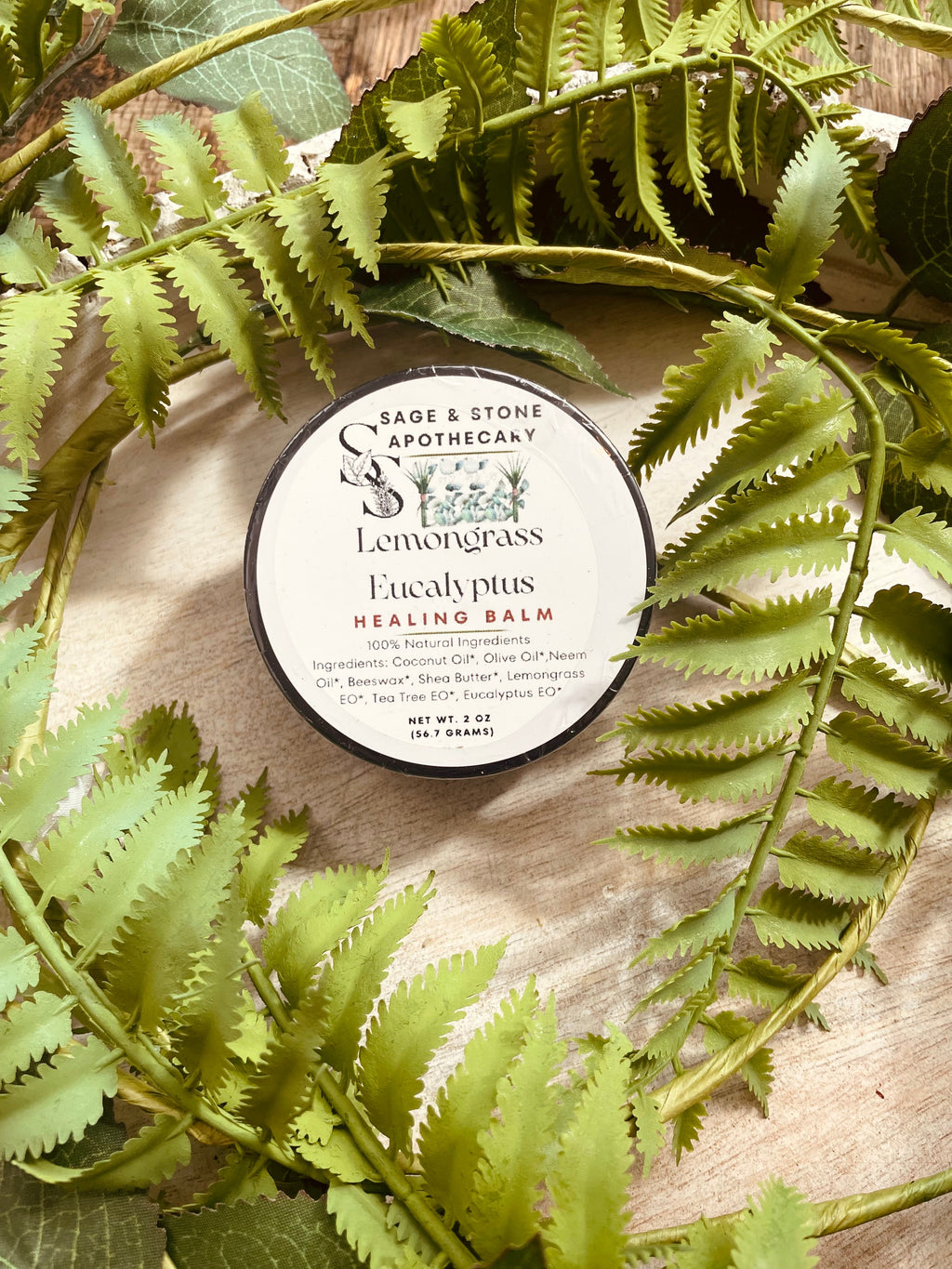 Lemongrass Eucalyptus Healing Balm | Wellness | Wiccan Center