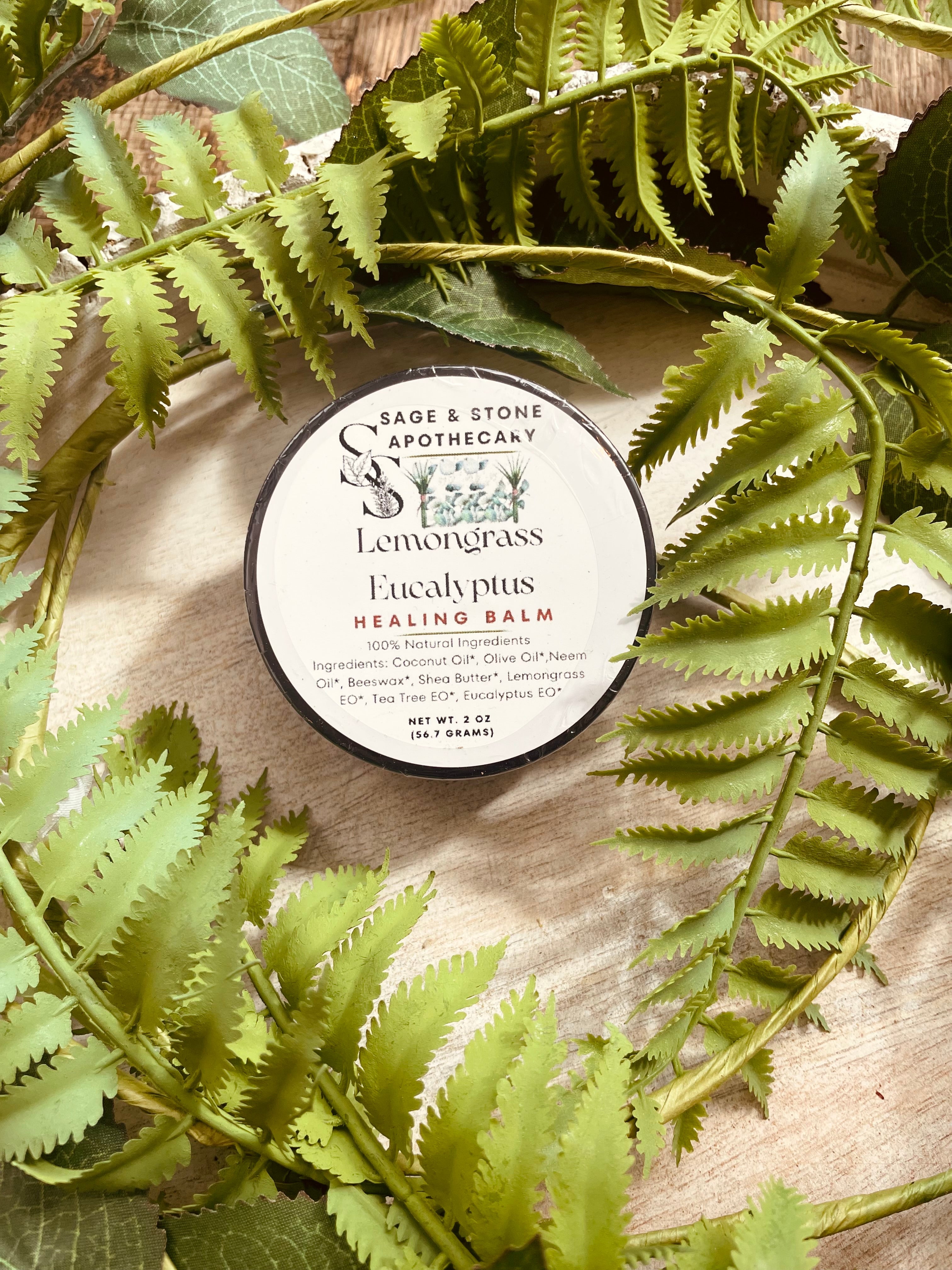 Lemongrass Eucalyptus Healing Balm | Wellness | Wiccan Center