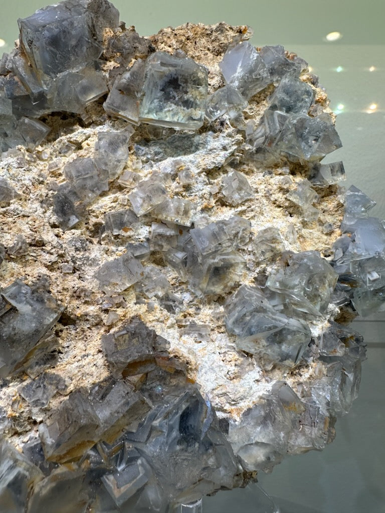 Blue Fluorite on Matrix 1.8 kg | Minerals | Wiccan Center