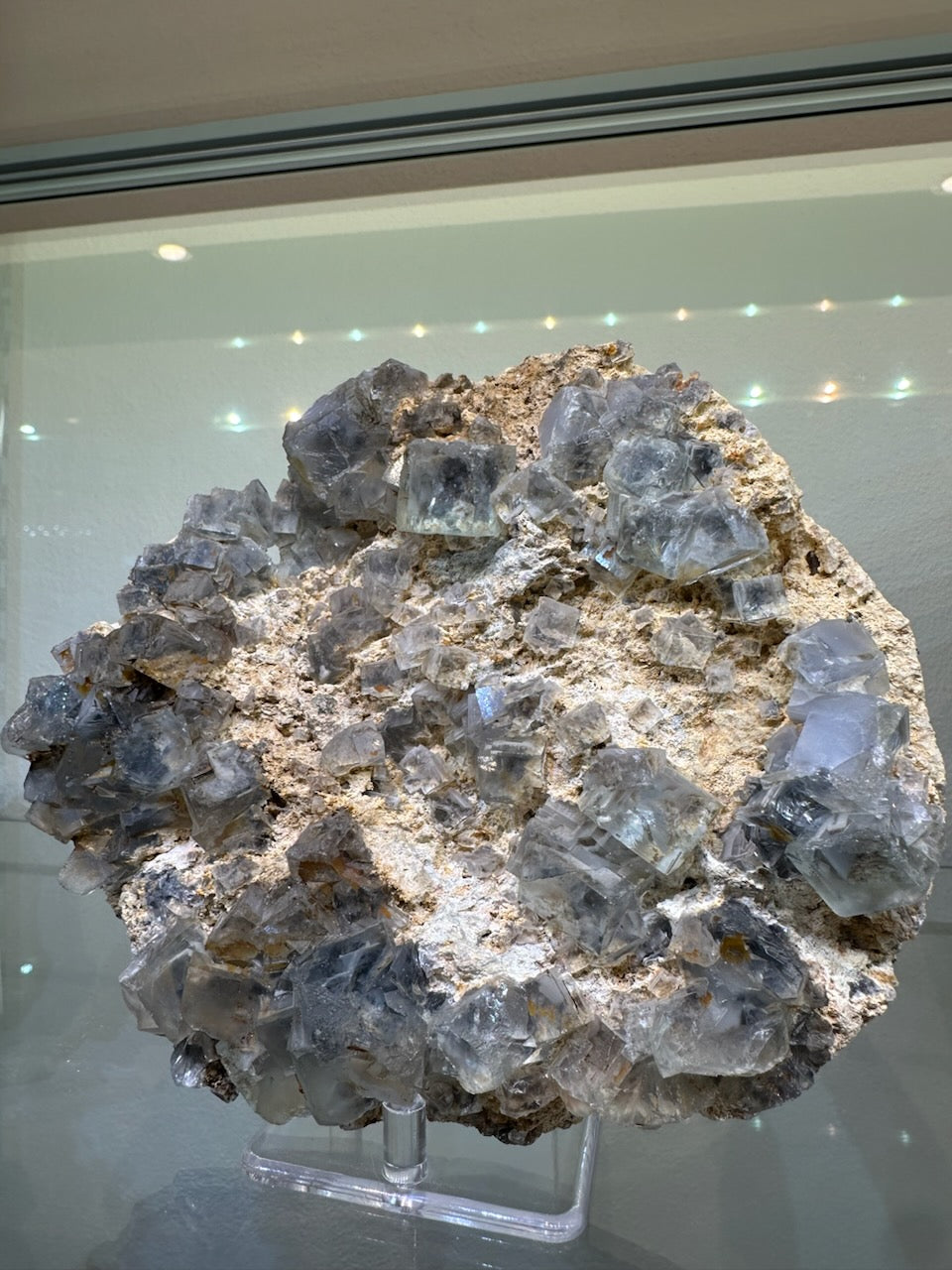 Blue Fluorite on Matrix 1.8 kg | Minerals | Wiccan Center