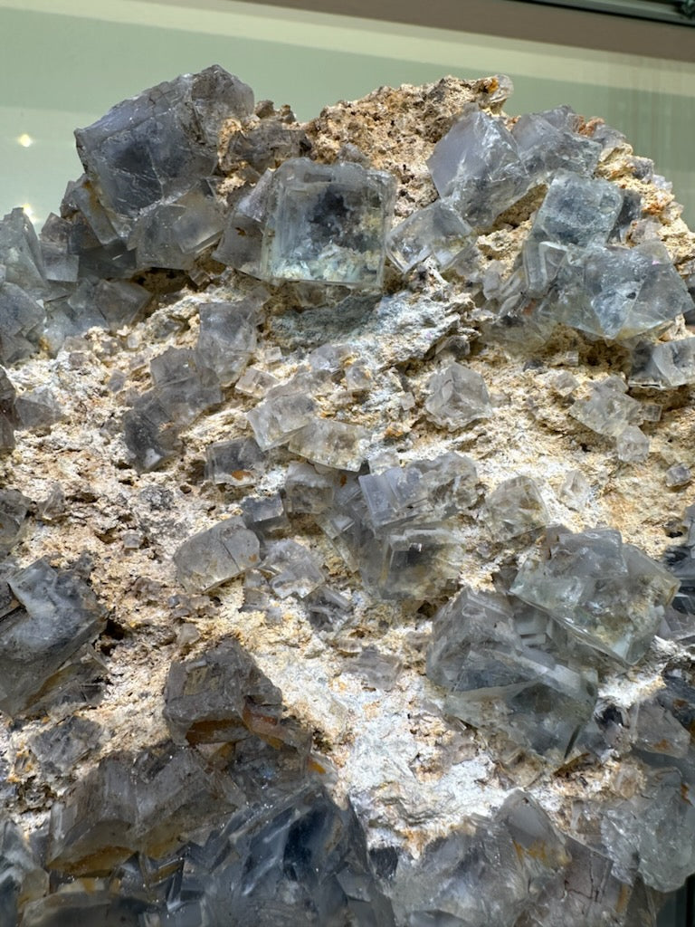 Blue Fluorite on Matrix 1.8 kg | Minerals | Wiccan Center