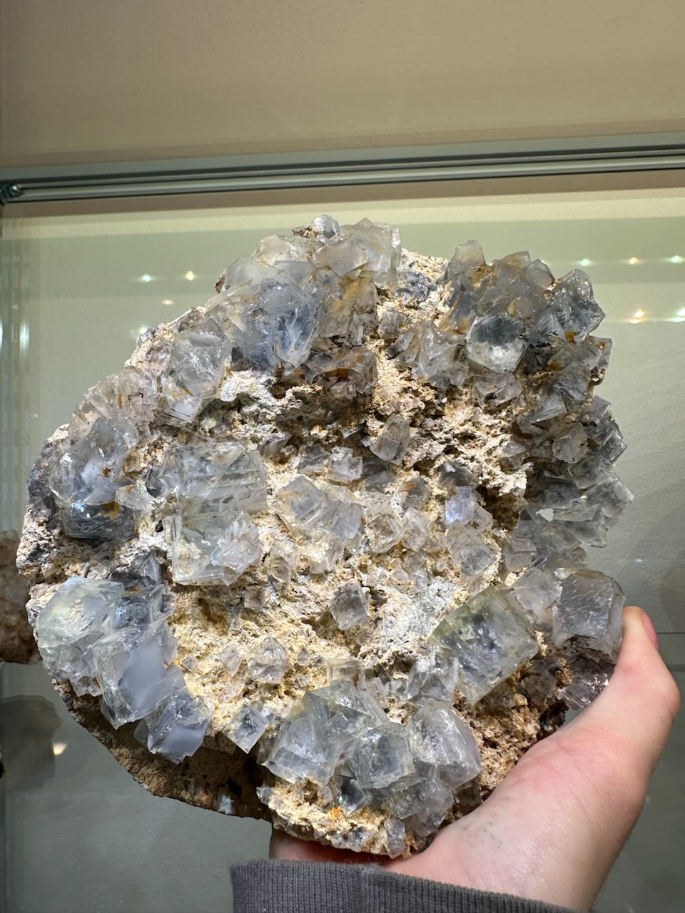 Blue Fluorite on Matrix 1.8 kg | Minerals | Wiccan Center