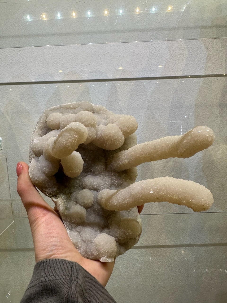 Medium Chalcedony Stalactite 839g | Minerals | Wiccan Center