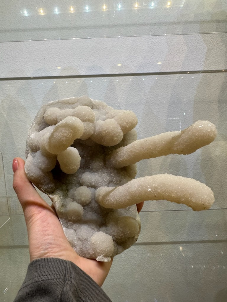 Medium Chalcedony Stalactite 839g | Minerals | Wiccan Center