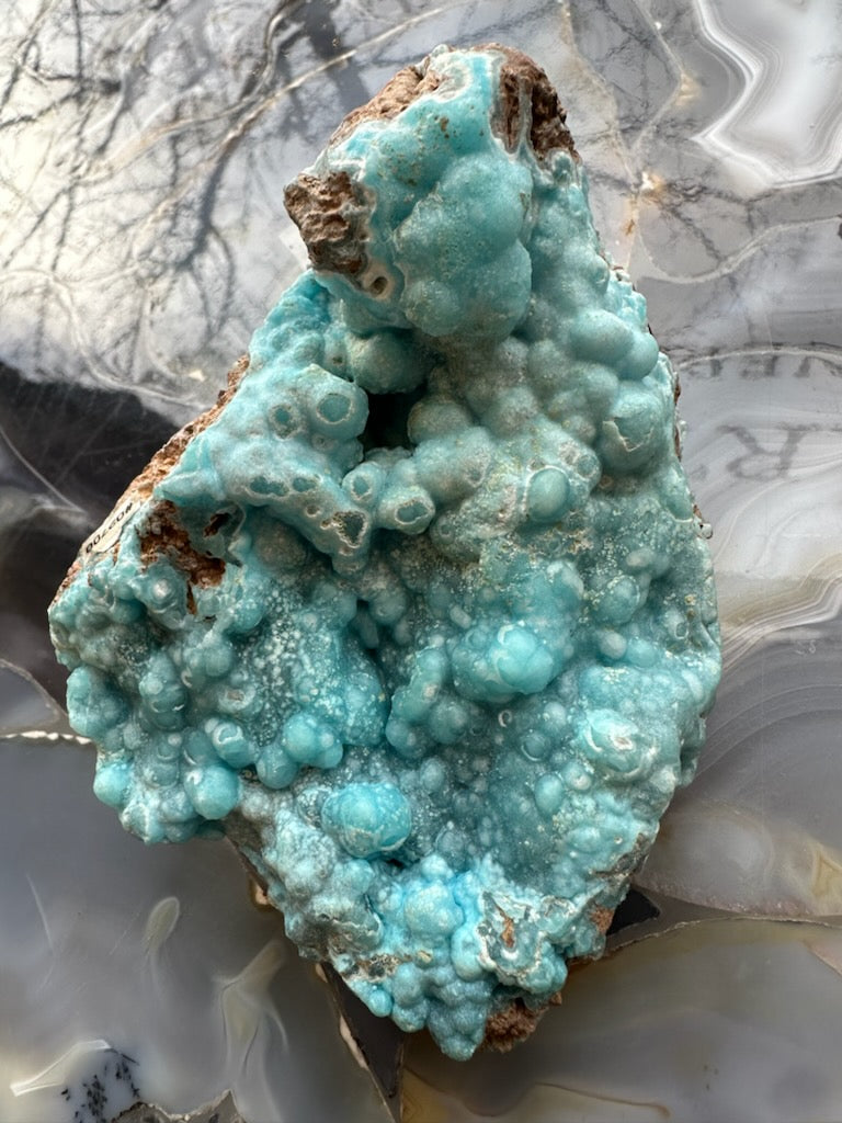 Botryoidal Blue Hemimorphite 0.5 kg | Minerals | Wiccan Center