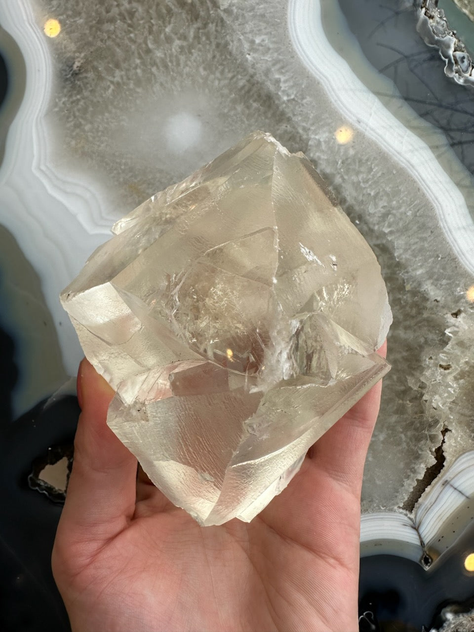 Golden Calcite Crystal from India | Minerals | Wiccan Center