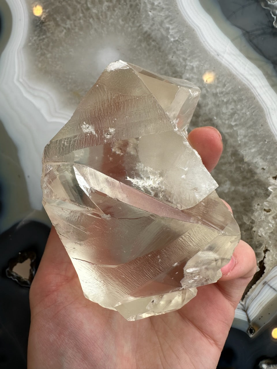Golden Calcite Crystal from India | Minerals | Wiccan Center