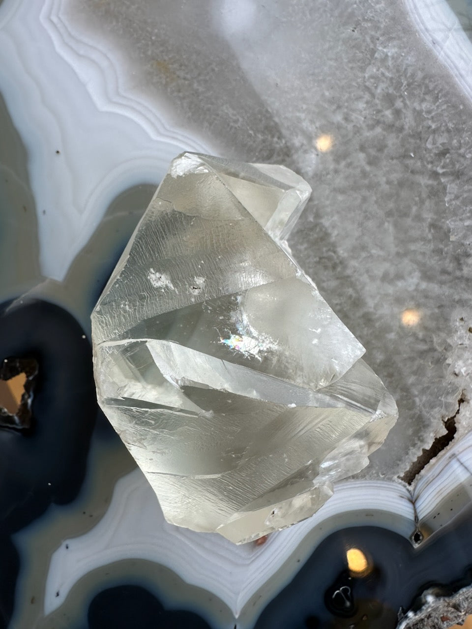 Golden Calcite Crystal from India | Minerals | Wiccan Center