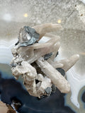 Dogtooth Calcite Cluster with Mica | Minerals | Wiccan Center