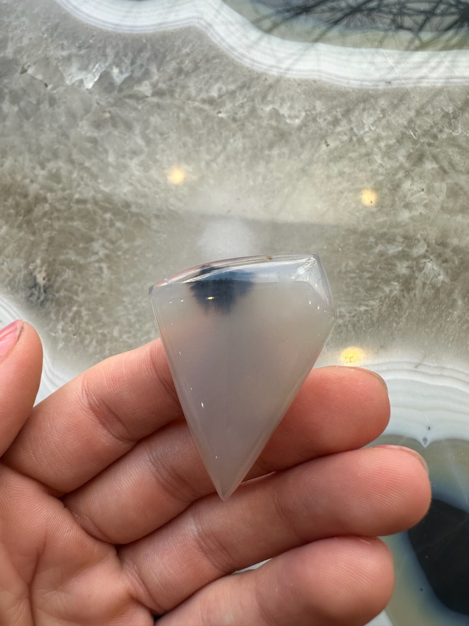 Moss Agate Cabochon | Lapidary | Wiccan Center