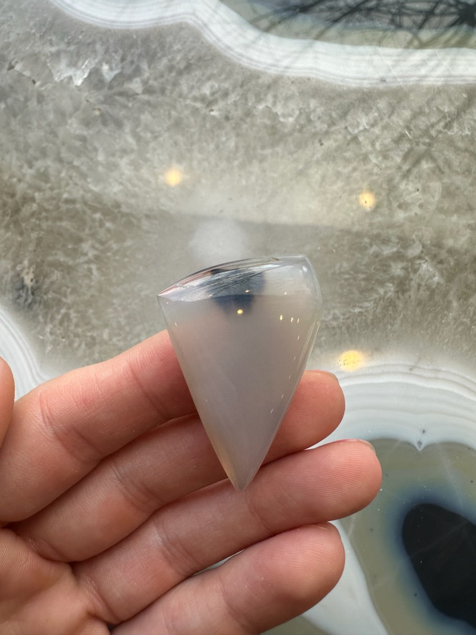 Moss Agate Cabochon | Lapidary | Wiccan Center