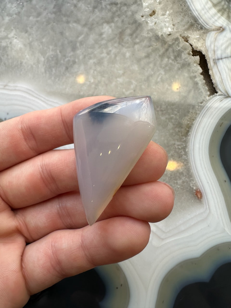 Moss Agate Cabochon | Lapidary | Wiccan Center
