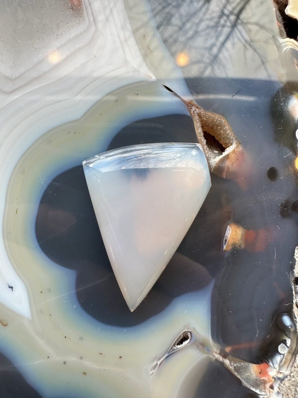 Moss Agate Cabochon | Lapidary | Wiccan Center