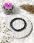 Rondelle Beads Hematite Bracelets, Healing Crystal Bracelets.