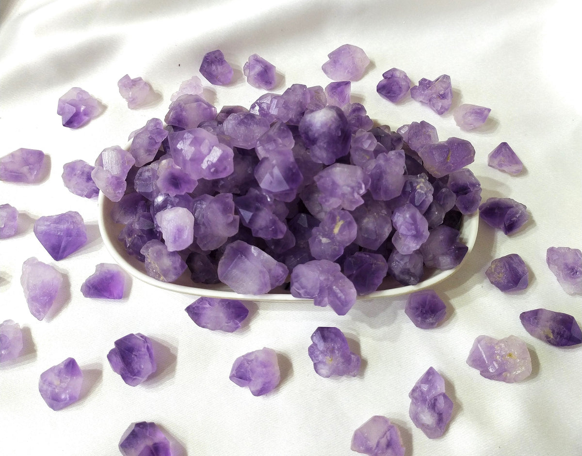 100g Amethyst Natural Points, Healing Crystal Points
