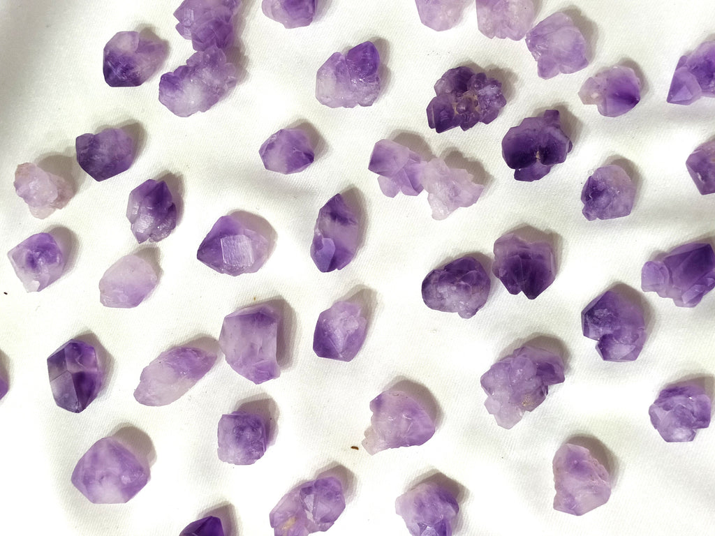 100g Amethyst Natural Points, Healing Crystal Points