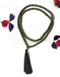 Pyrite Gemstone Mala, 108 Prayer Bead Mala.