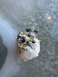 Crystalline Gold with Arsenopyrite on Quartz Sierra Co., Alleghany, California | Minerals | Wiccan Center
