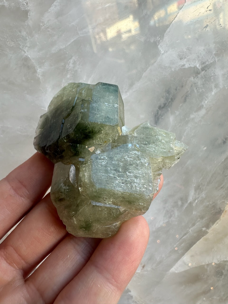 Fluorapatite Cluster 54g | Minerals | Wiccan Center