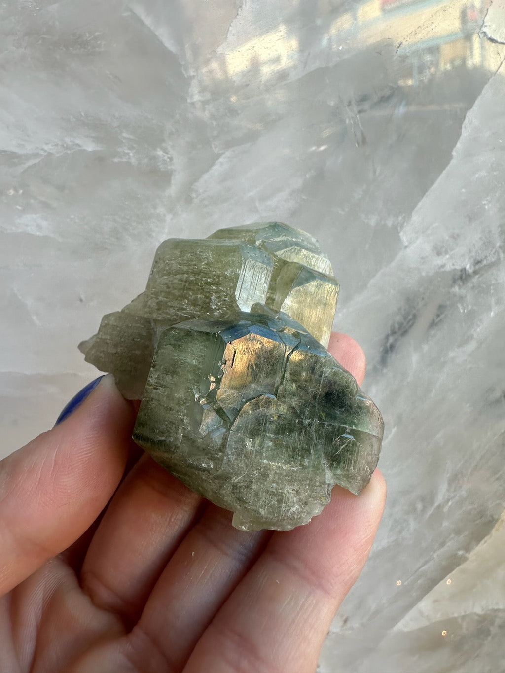 Fluorapatite Cluster 54g | Minerals | Wiccan Center