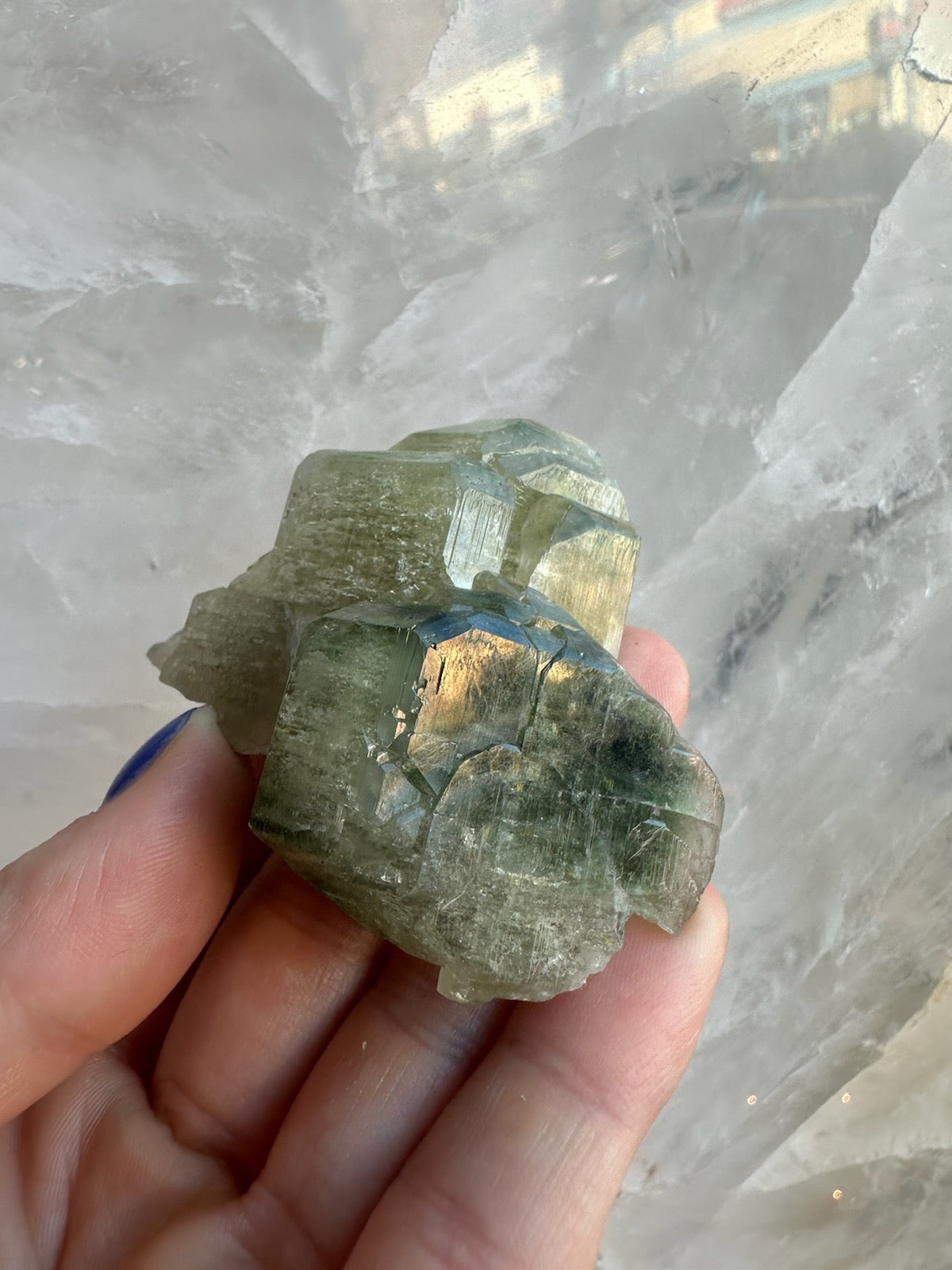 Fluorapatite Cluster 54g | Minerals | Wiccan Center