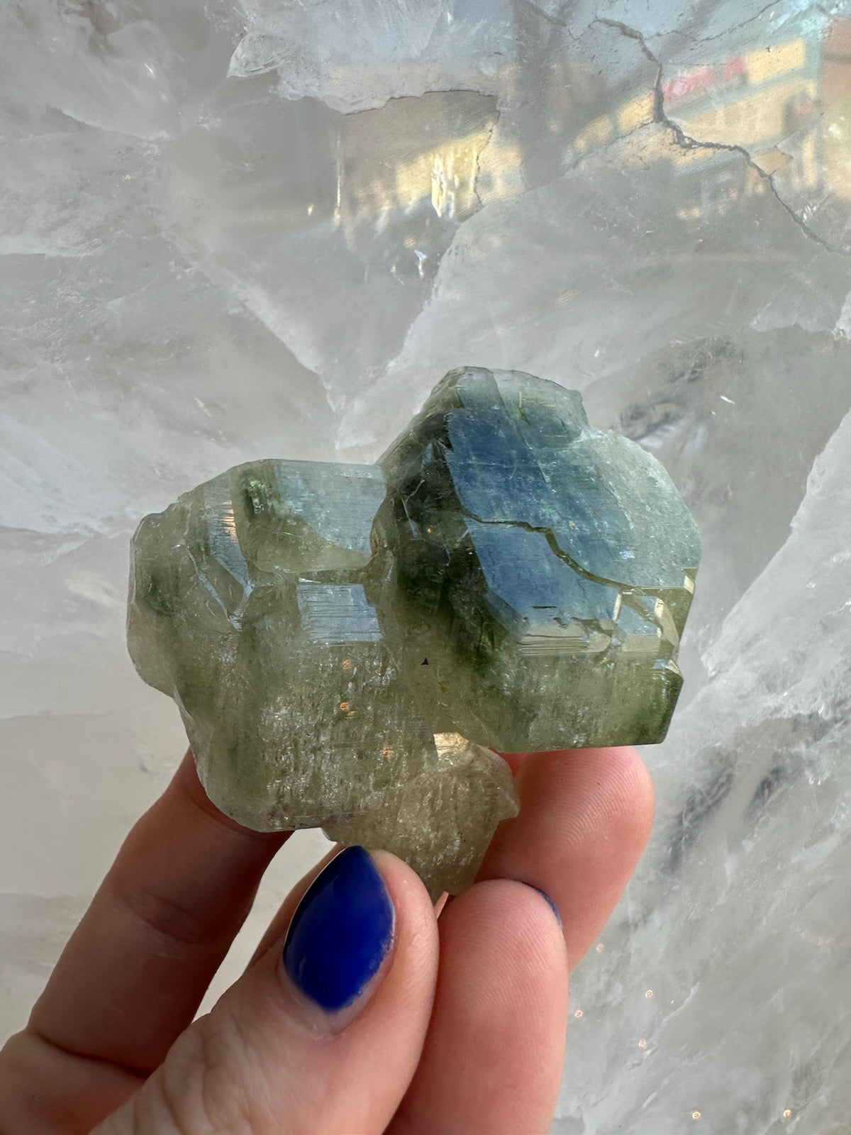 Fluorapatite Cluster 54g | Minerals | Wiccan Center