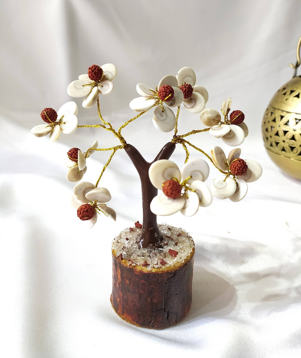 54Beads Gomati Chakra With Rudraksha Tree|Gomati Chakra Tree
