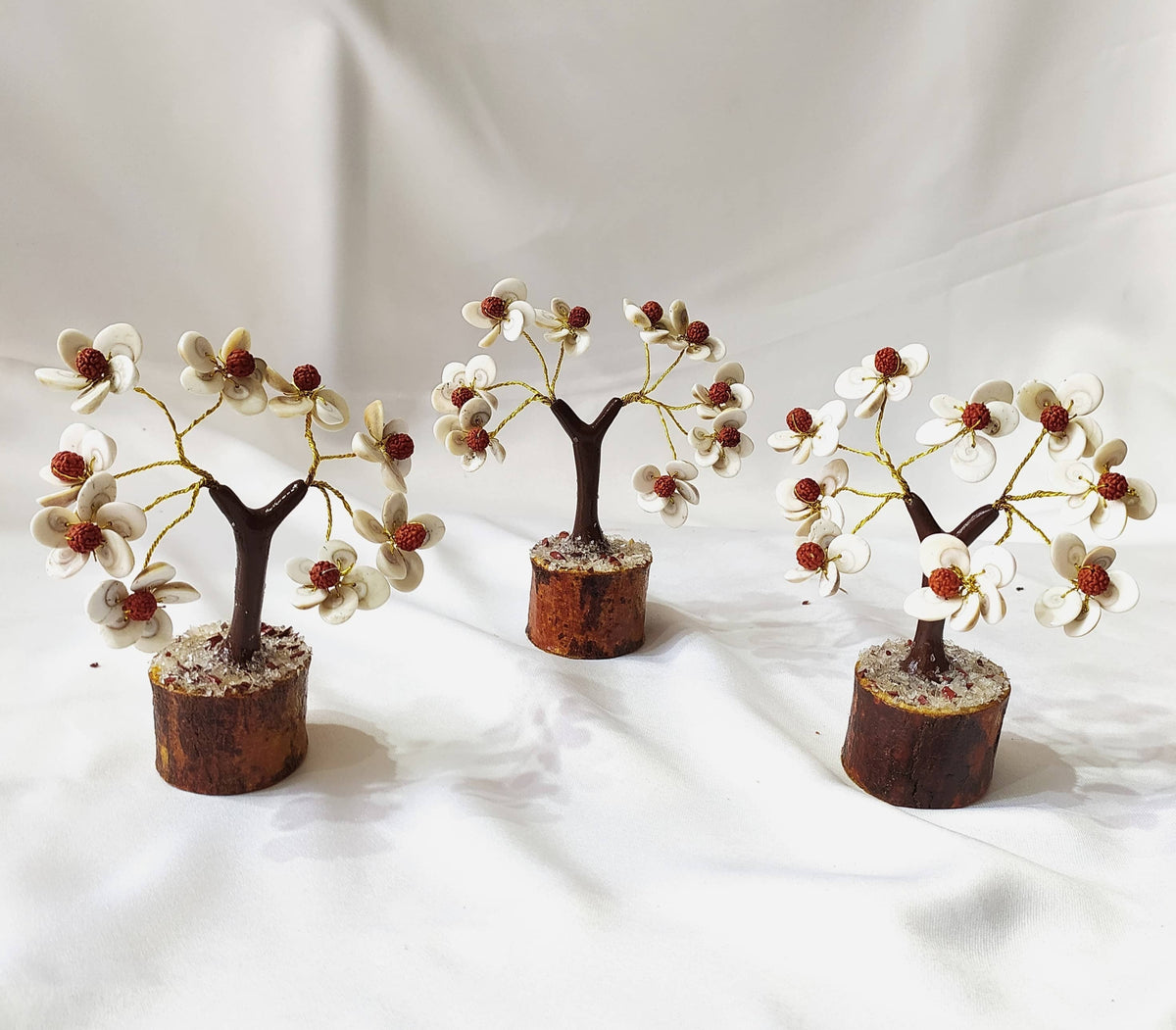 54Beads Gomati Chakra With Rudraksha Tree|Gomati Chakra Tree