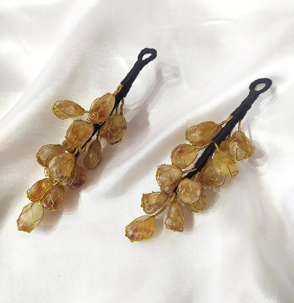 Natural Citrine Crystal Hanger | Citrine Hanger | Car Hanger