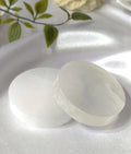 2.5' Selenite Charging Plate, Selenite Coaster, Selenite Plate.