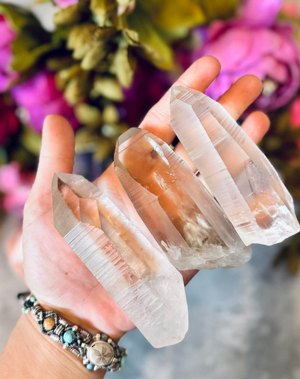 Lemurian Quartz Points, Lemurian Seed Quartz