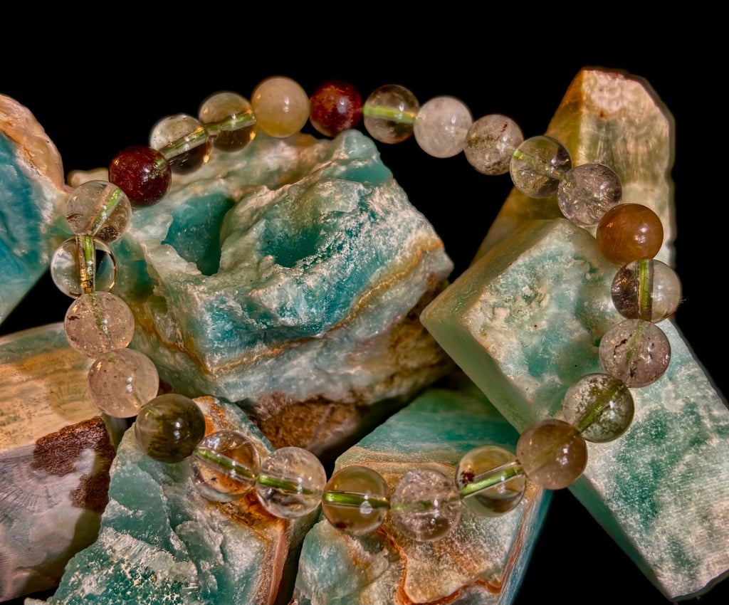 Garden Within Bracelet - Garden Quartz (Lodolite) Bracelet
