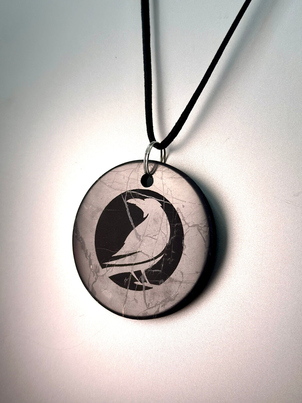 SENDING RAVENS SPECIAL EDITION SHUNGITE PENDANTS! - Available Now! - EMF Protection - Hand Cut Genuine Natural Shungite Pendant High Quality Black Lustrous Gemstone from Russia