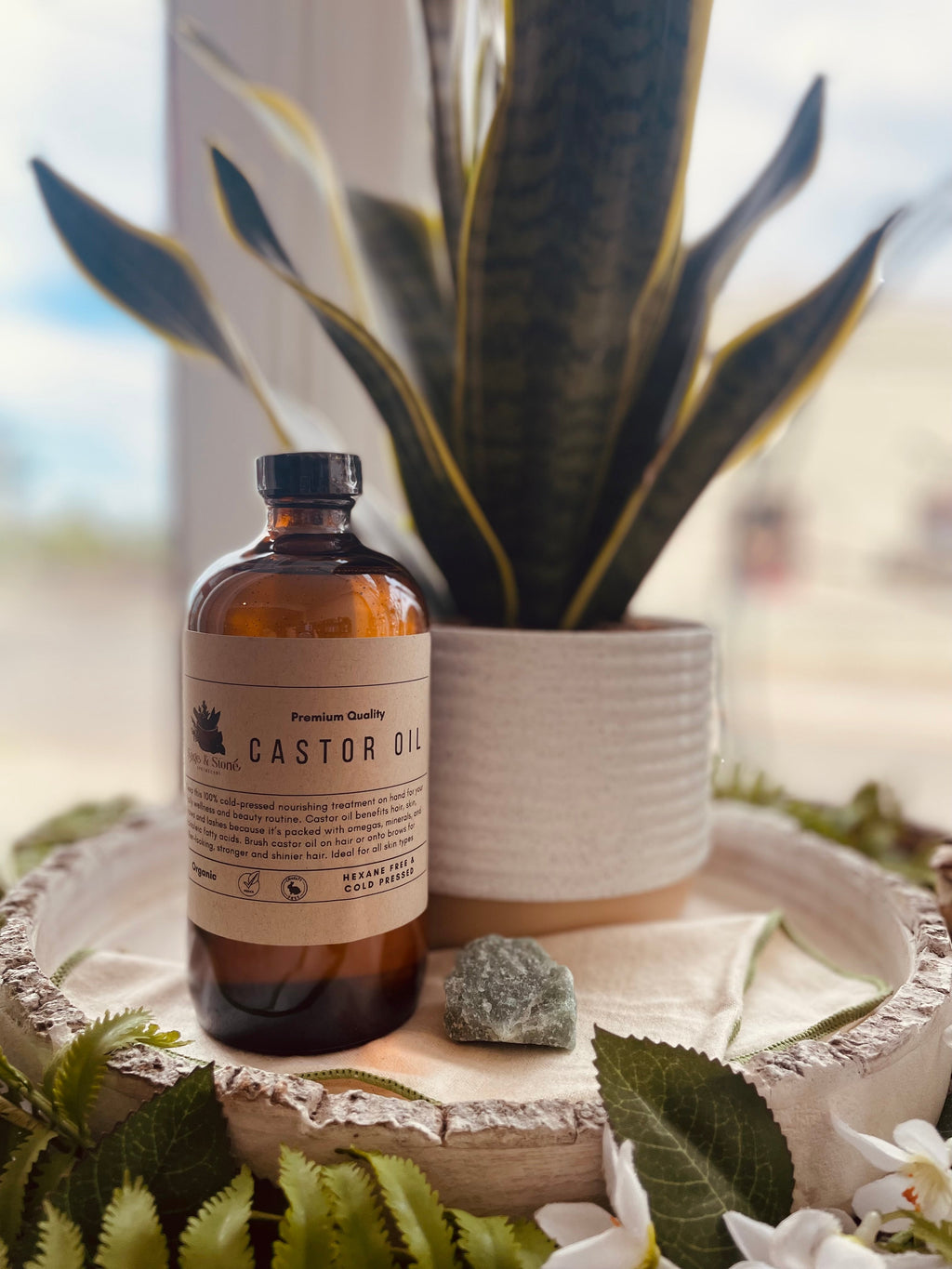 Organic Cold Pressed Castor Oil | Body Care & Wellness | Wiccan Center